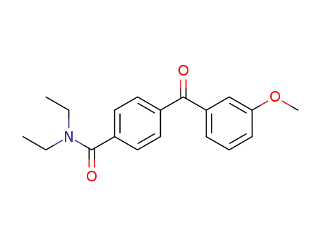 4-(3'-메톡시벤졸)-N,N-디에틸벤자미드
