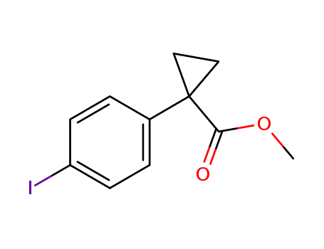 Cyclopropanecarboxylic acid, 1-(4-iodophenyl)-, methyl ester