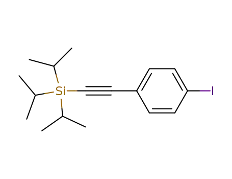 Silane, [(4-iodophenyl)ethynyl]tris(1-methylethyl)-