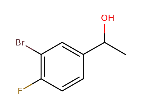 Molecular Structure of 900175-01-1 (1-(3-BroMo-4-fluorophenyl)ethanol)