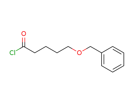 Pentanoyl chloride, 5-(phenylmethoxy)-