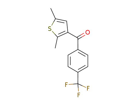 (2,5-dimethyl-3-thienyl)[4-(trifluoromethyl)phenyl]methanone