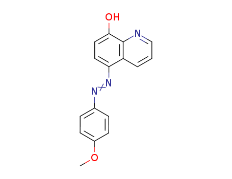 8-Quinolinol, 5-[(4-methoxyphenyl)azo]-