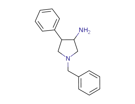 trans-1-benzyl-4-phenylpyrrolidin-3-amine