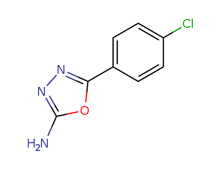 2-AMINO-5-(4-CHLOROPHENYL)-1 3 4-OXADIA& CAS No.33621-61-3