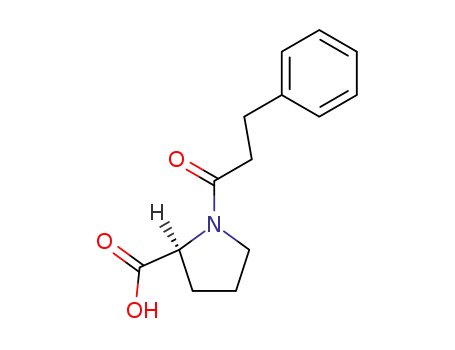 L-Proline, 1-(1-oxo-3-phenylpropyl)-