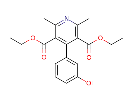 diethyl 4-(3-hydroxyphenyl)-2,6-dimethylpyridine-3,5-dicarboxylate