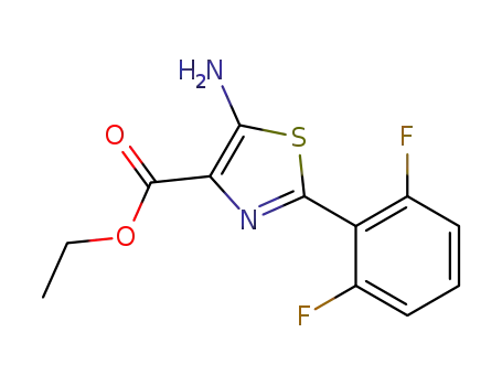 Ethyl 5-amino-2-(2,6-difluorophenyl)thiazole-4-carboxylate