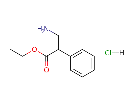 Ethyl 3-amino-2-phenylpropanoate hydrochloride