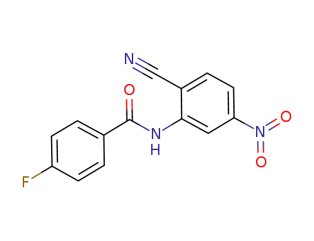 N-(2-cyano-5-nitro-phenyl)-4-fluoro-benzamide