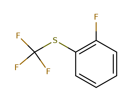 1-fluoro-2-(trifluoromethylsulfanyl)benzene
