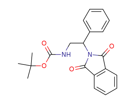 tert-butyl 2-(1,3-dioxoisoindolin-2-yl)-2-phenylethylcarbamate