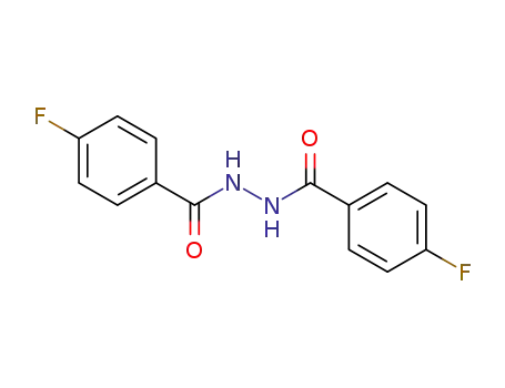 Molecular Structure of 582-91-2 (Benzoic acid,4-fluoro-, 2-(4-fluorobenzoyl)hydrazide)