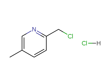Pyridine,2-(chloromethyl)-5-methyl-, hydrochloride (1:1)