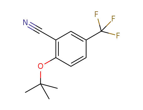 2-tert-butoxy-5-trifluoromethylbenzonitrile