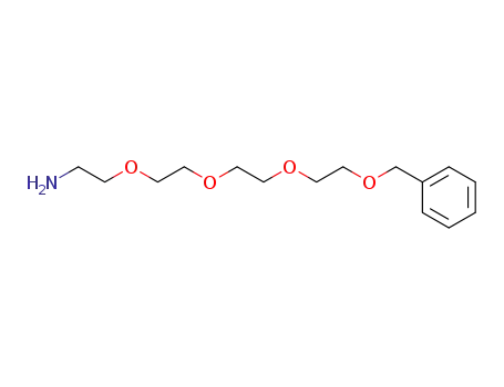 Molecular Structure of 86770-76-5 (1-Phenyl-2,5,8,11-tetraoxatridecan-13-aMine)