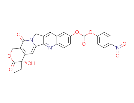 Molecular Structure of 656233-42-0 (4-nitrophenyl camptothecin-10-yl carbonate)