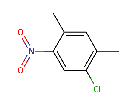Molecular Structure of 69383-68-2 (1-CHLORO-2,4-DIMETHYL-5-NITRO-BENZENE)