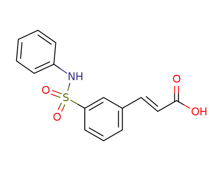 2-프로펜산, 3-[3-[(페닐아미노)술포닐]페닐]-, (2E)-