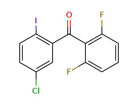 Methanone,(5-chloro-2-iodophenyl)(2,6-difluorophenyl)- cas  869365-97-9