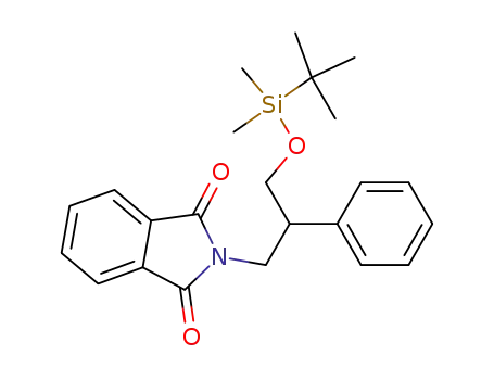 1H-Isoindole-1,3(2H)-dione,
2-[3-[[(1,1-dimethylethyl)dimethylsilyl]oxy]-2-phenylpropyl]-