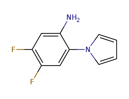 Benzenamine, 4,5-difluoro-2-(1H-pyrrol-1-yl)-