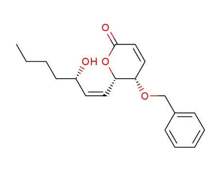 (5S,6S)-5-(benzyloxy)-6-((S,Z)-3-hydroxyhept-1-enyl)-5,6-dihydro-2H-pyran-2-one