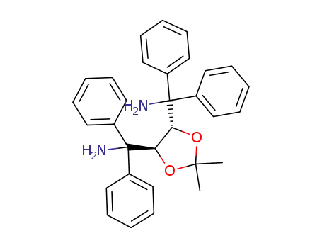 (4S,5S)-2,2-dimethyl-α,α,α',α'-tetraphenyl-1,3-dioxolane-4,5-dimethanamine