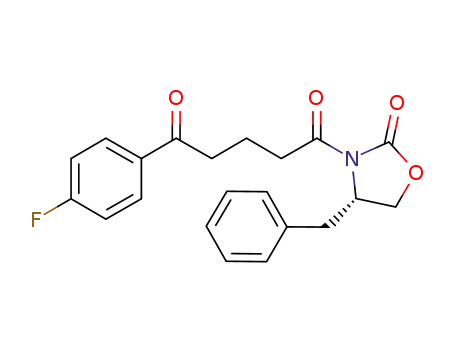 (4S)-4-benzyl-3-[5-(4-fluorophenyl)-5-oxopentanoyl]-1,3-oxazolidin-2-one