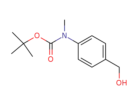 tert-butyl((4-hydroxymethyl)phenyl)(methyl)carbamate