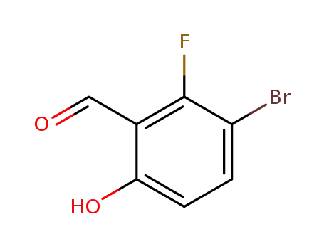 3-bromo-2-fluoro-6-hydroxybenzaldehyde