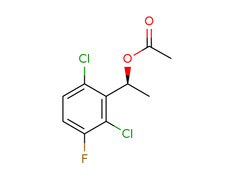 (1S)-1-(2,6-디클로로-3-플루오로페닐)에틸 아세테이트