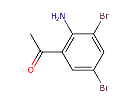 2-amino-3,5-dibromoacetophenone