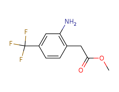methyl 2-(2-amino-4-(trifluoromethyl)phenyl)acetate