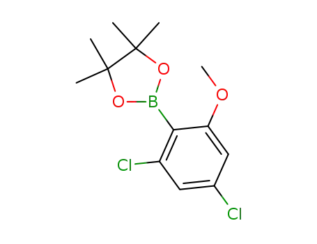 2-(2,4-dichloro-6-methoxyphenyl)-4,4,5,5-tetramethyl-1,3,2-dioxaborolane