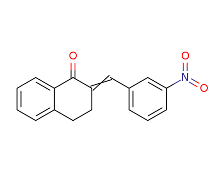 2-[(3-nitrophenyl)methylidene]tetralin-1-one cas  66045-86-1