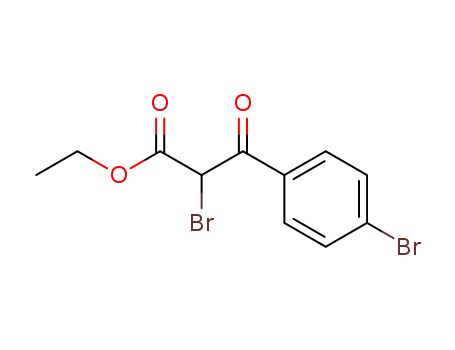 Benzenepropanoic acid, a,4-dibromo-b-oxo-, ethyl ester