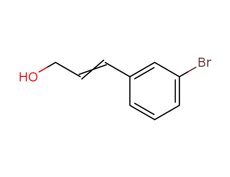 Molecular Structure of 86610-62-0 ((E)-3-(3-bromophenyl)prop-2-en-1-ol)