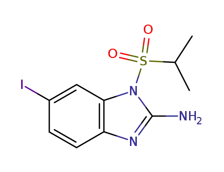 1-Isopropylsulfonyl-2-amino-6-iodobenzimidazole