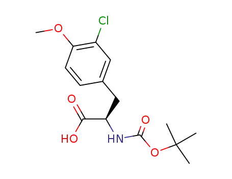 (R)-2-((tet-butoxycarbonyl)amino)-3-(3-chloro-4-methoxyphenyl)propanoic acid