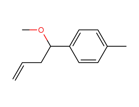 Molecular Structure of 71104-84-2 (1-(1-METHOXY-BUT-3-ENYL)-4-METHYL-BENZENE)