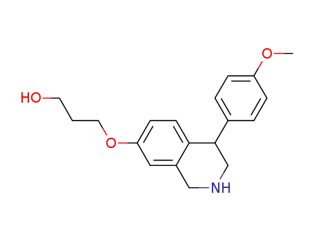 1-Propanol,
3-[[1,2,3,4-tetrahydro-4-(4-methoxyphenyl)-7-isoquinolinyl]oxy]-