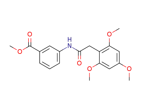 3-[2-(2,4,6-Trimethoxy-phenyl)-acetylamino]-benzoic acid methyl ester