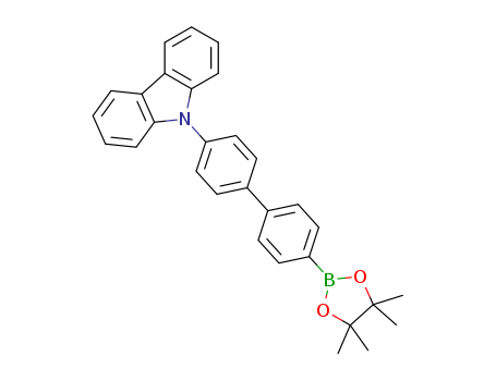 9-(4'-(4,4,5,5-Tetramethyl-1,3,2-dioxaborolan-2-yl)-[1,1'-biphenyl]-4-yl)-9H-carbazole
