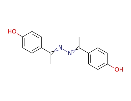 Ethanone,1-(4-hydroxyphenyl)-, 2-[1-(4-hydroxyphenyl)ethylidene]hydrazone cas  5466-24-0
