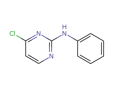 Molecular Structure of 52057-92-8 (4-Chloro-2-anilinopyrimidine)