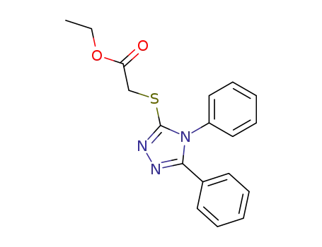 ethyl [(4,5-diphenyl-4H-1,2,4-triazol-3-yl)sulfanyl]acetate