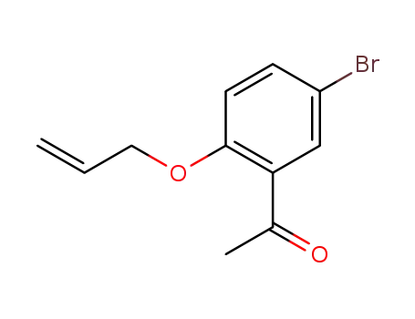 Molecular Structure of 444809-89-6 (1-(2-(allyloxy)-5-bromophenyl)ethan-1-one)