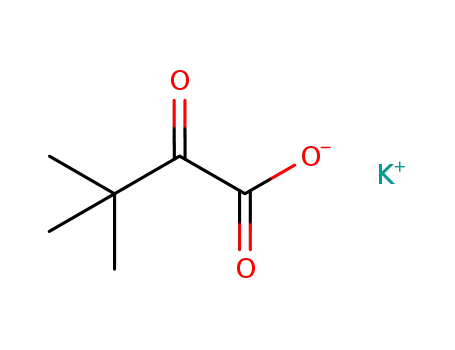 Molecular Structure of 41394-66-5 (3,3-dimethyl-2-oxobutanoic acid K)