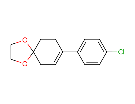 1,4-Dioxaspiro[4.5]dec-7-ene, 8-(4-chlorophenyl)-